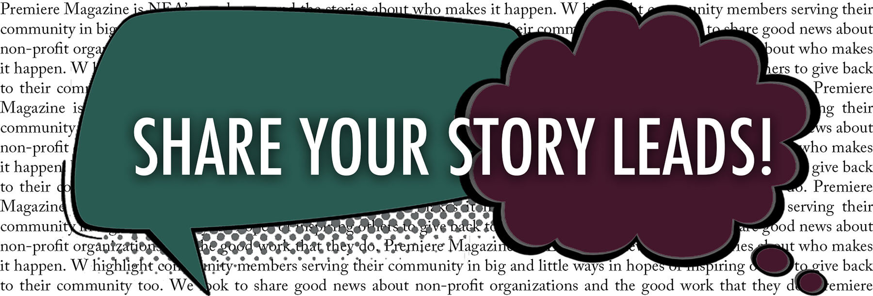 Share your story leads!